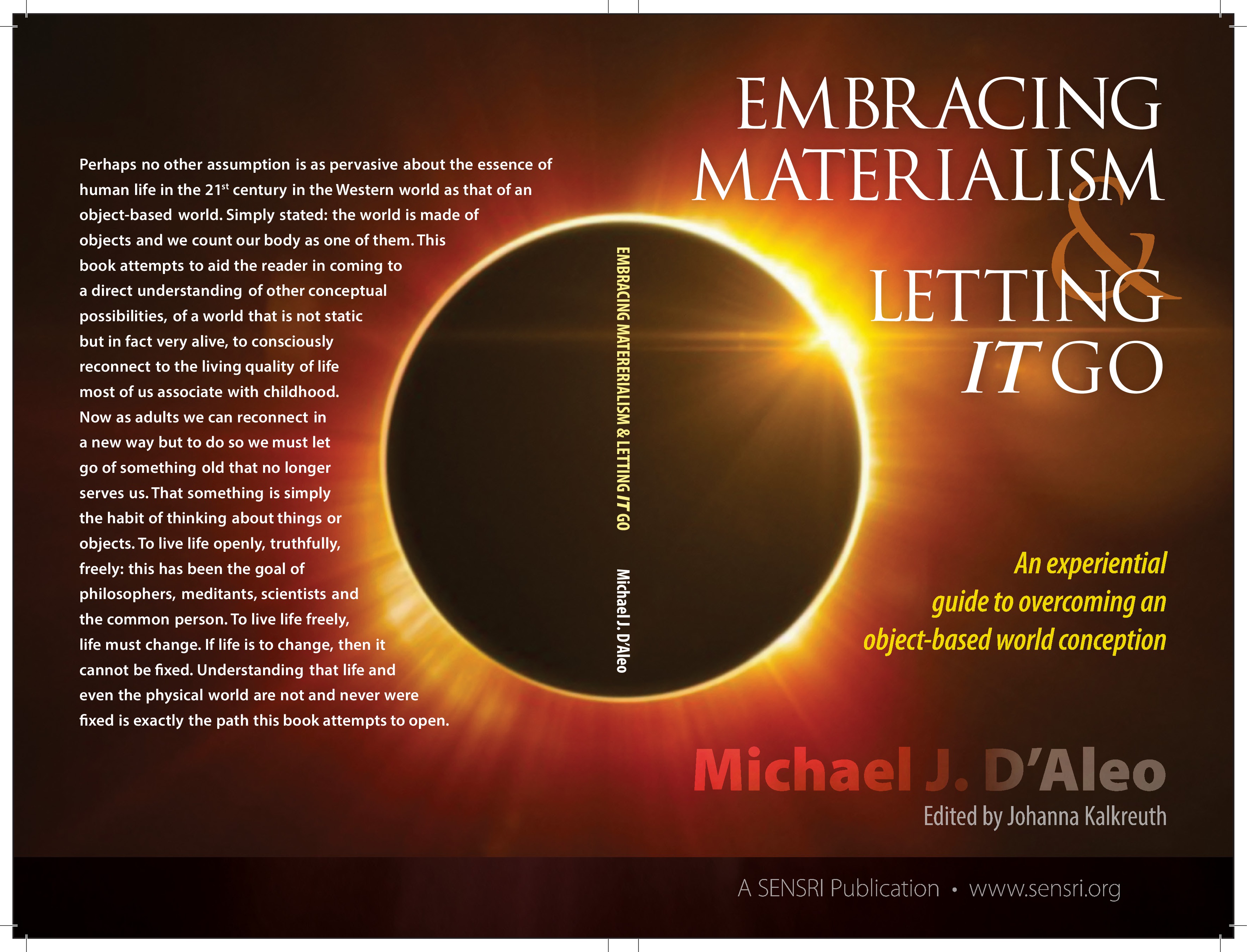 Embracing Materialism and Letting <i>It</i> Go: An experiential guide to overcoming an object-based world conception by Michael J. D'Aleo